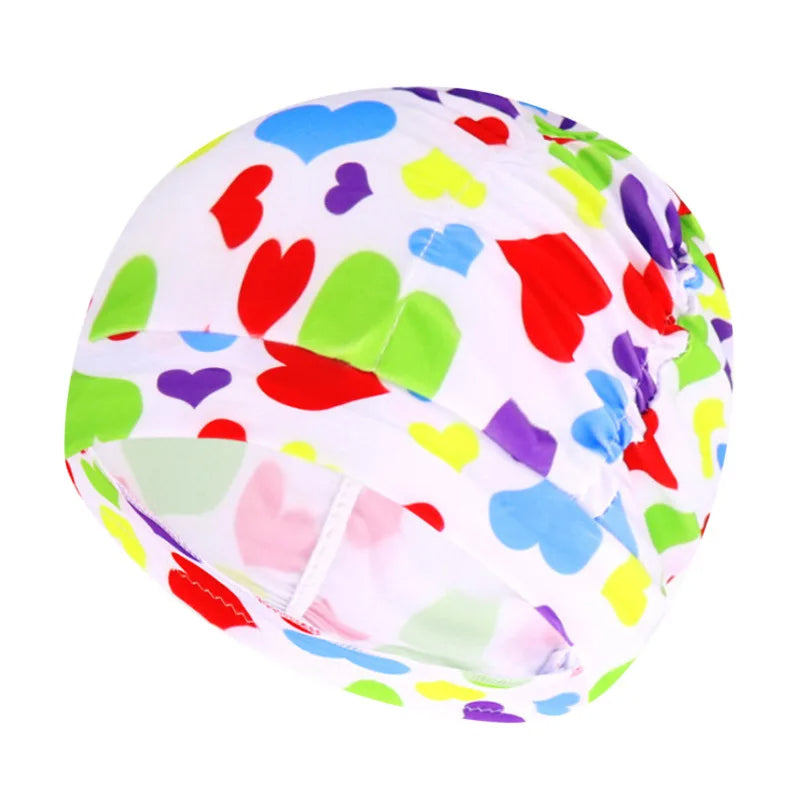 Stylish Stretch Nylon Swimming Cap – Elastic Turban-Style Swim Hat for Women, Girls & Long Hair Comfort in Pool or Spa