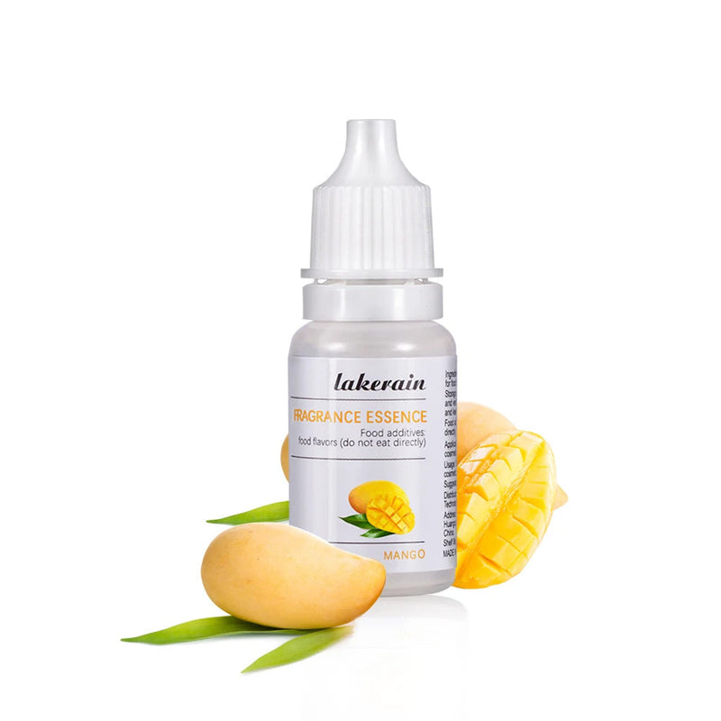 Pure Fruit Fragrance Oil - 10ml Strawberry Scented Essential Oil for Lip Gloss, DIY Soap Making, and Lip Care Creations