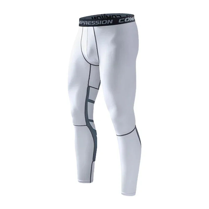 Men’s Fitness Compression Tracksuit Set – Sportswear with Leggings, Sweatpants & Rash Guard for Intense Training & Gym Performance