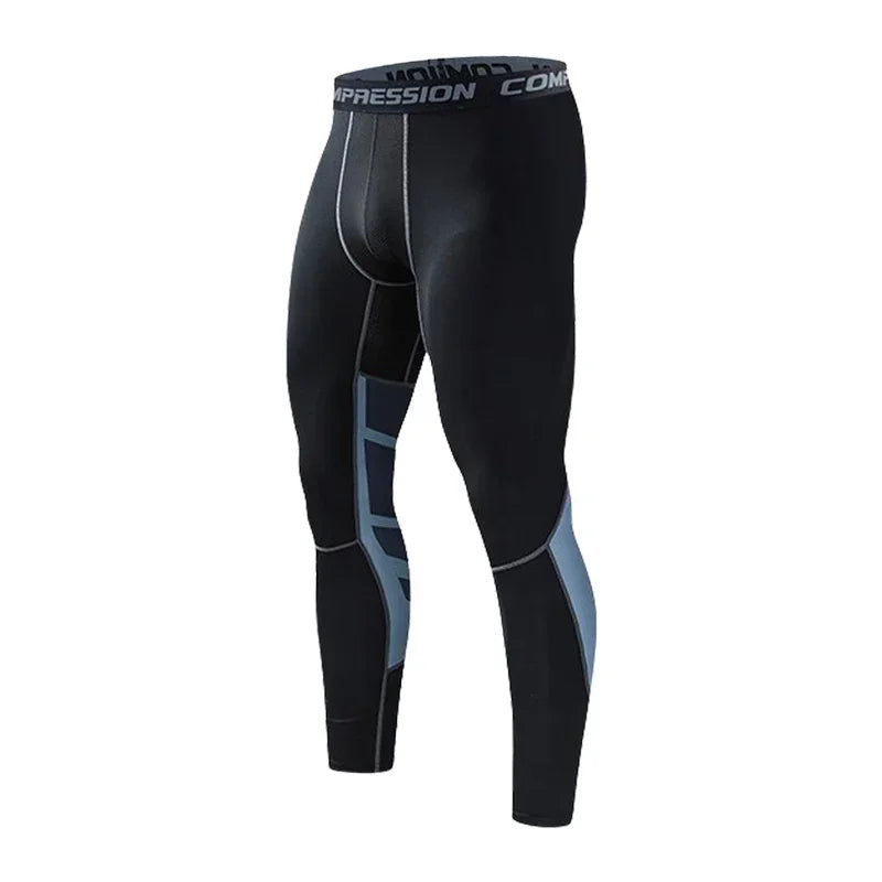 Men’s Fitness Compression Tracksuit Set – Sportswear with Leggings, Sweatpants & Rash Guard for Intense Training & Gym Performance