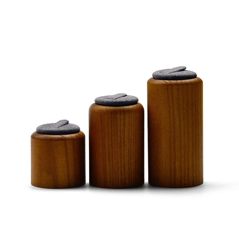 Wooden Ring Display Stand – 3-Piece Solid Wood Wedding Set Showcases Jewelry Elegantly with Rustic Charm and Timeless Appeal