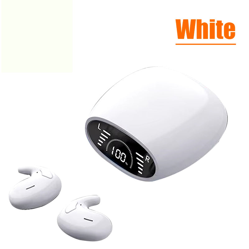 Sleep Invisible Bluetooth 5.3 Earbuds – Tiny, Noise-Canceling Wireless Headphones with Built-In Mic for Comfort While Sleeping or Sport