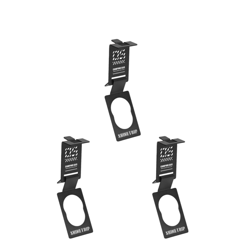 Butane Gas Tank Table Hanger – 1–5PCS Stainless Steel Clip for IGT Table Fuel Storage & Camping Organization Essentials