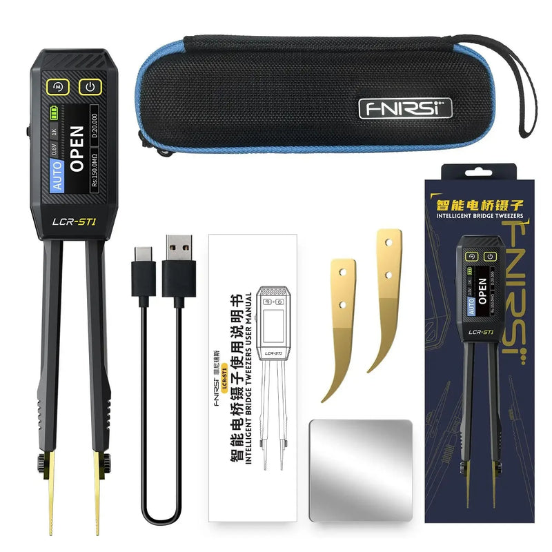 Smart Multimeter Tester LCR-ST1  – Instantly Analyze Resistance, Capacitance, Inductance & More with This All-in-One SMD Tool
