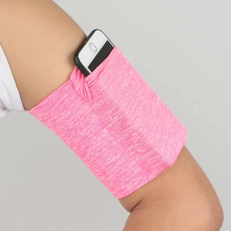 Running Arm Phone Bag – Unisex Sports Armband with High Elastic Fabric for Jogging, Gym, Workouts & On-the-Go Device Protection