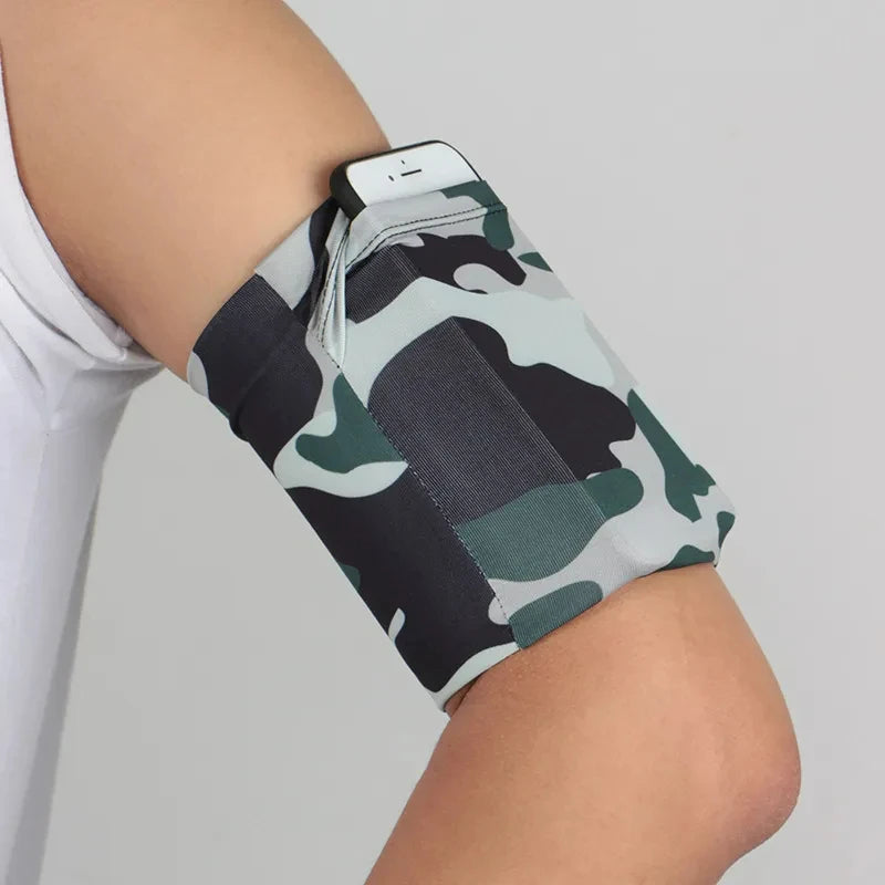 Running Arm Phone Bag – Unisex Sports Armband with High Elastic Fabric for Jogging, Gym, Workouts & On-the-Go Device Protection