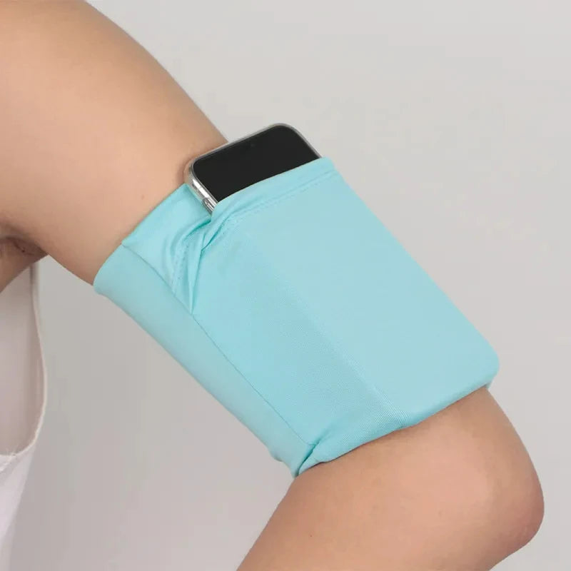 Running Arm Phone Bag – Unisex Sports Armband with High Elastic Fabric for Jogging, Gym, Workouts & On-the-Go Device Protection
