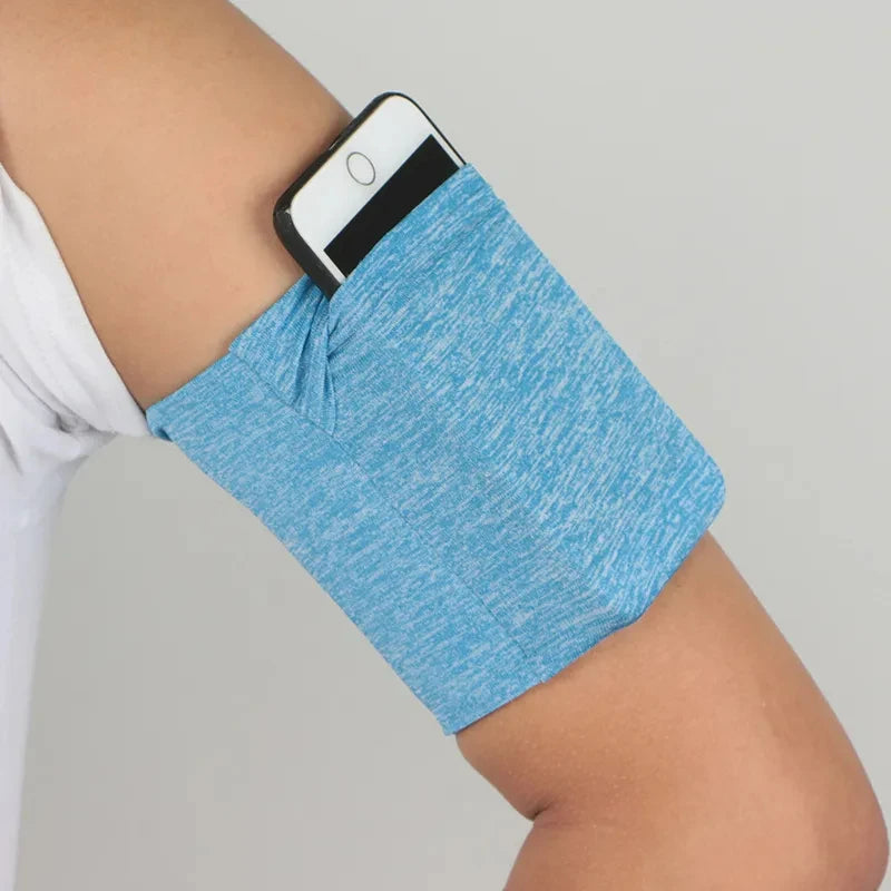 Running Arm Phone Bag – Unisex Sports Armband with High Elastic Fabric for Jogging, Gym, Workouts & On-the-Go Device Protection