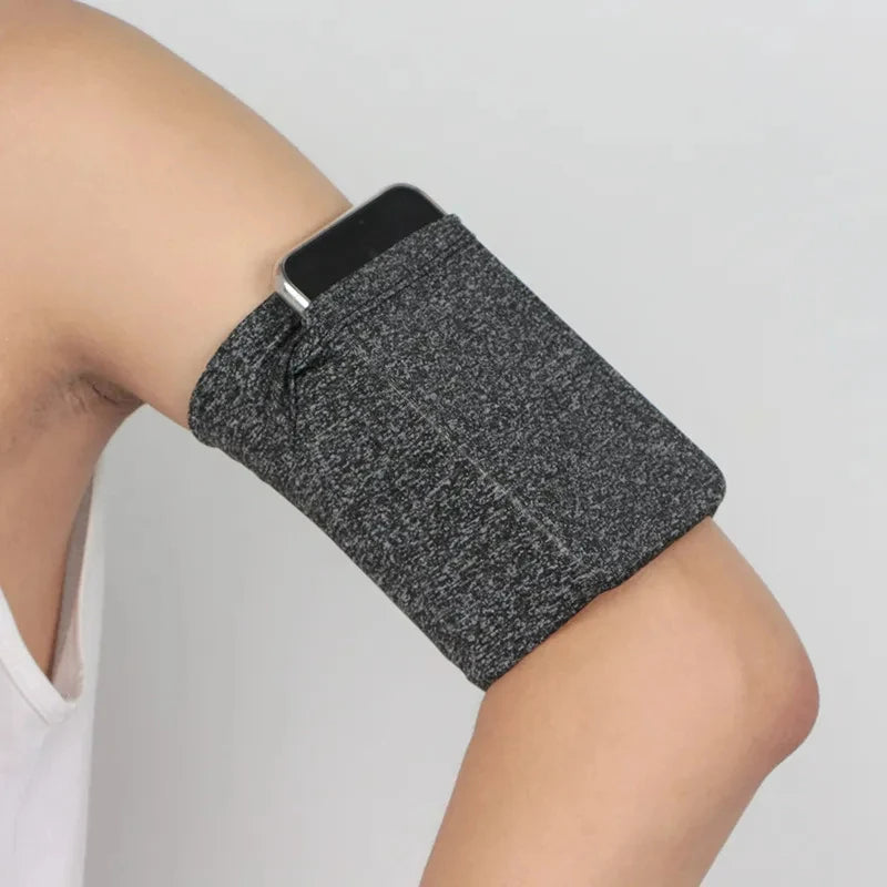Running Arm Phone Bag – Unisex Sports Armband with High Elastic Fabric for Jogging, Gym, Workouts & On-the-Go Device Protection