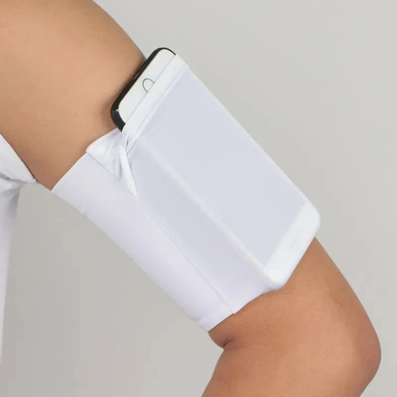 Running Arm Phone Bag – Unisex Sports Armband with High Elastic Fabric for Jogging, Gym, Workouts & On-the-Go Device Protection