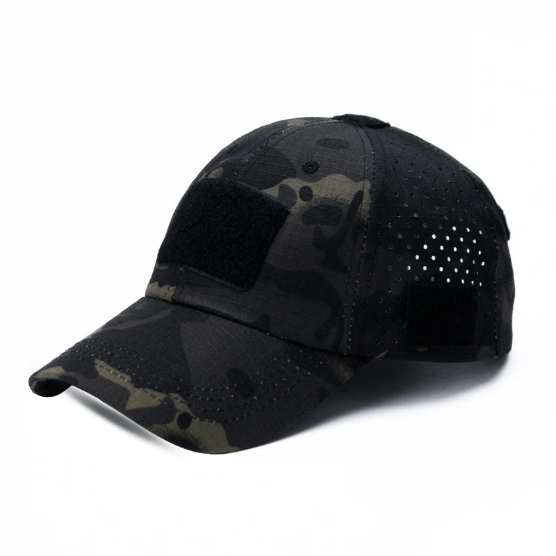Men’s Camouflage Baseball Cap – Breathable UV Sun Hat for Hunting, Hiking, Fishing, Beach Sports & Outdoor Protection