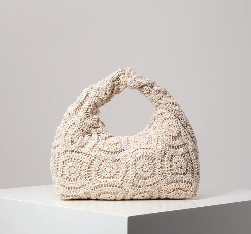 Boho Beach Wicker Bag for Women – Stylish Vacation Tote with Premium Weave Perfect for Travel, Summer Outfits & Seaside Vibes