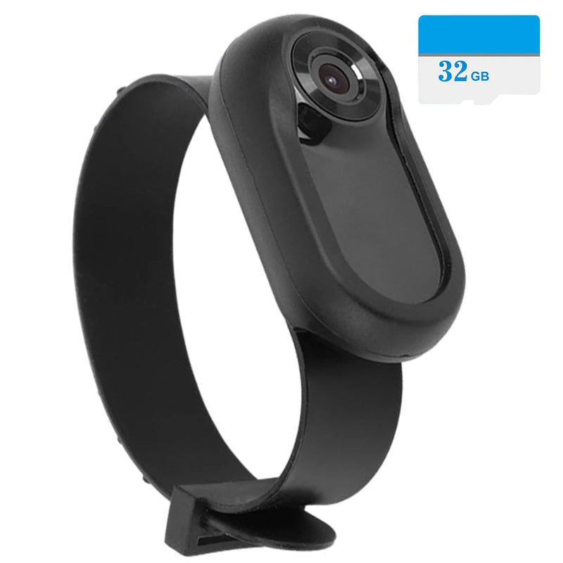 Dog Tracking Collar Camera – HD 1080P WiFi-Free Pet Camera with 32G Card for Real-Time Security & Birthday Memories of Cats & Dogs