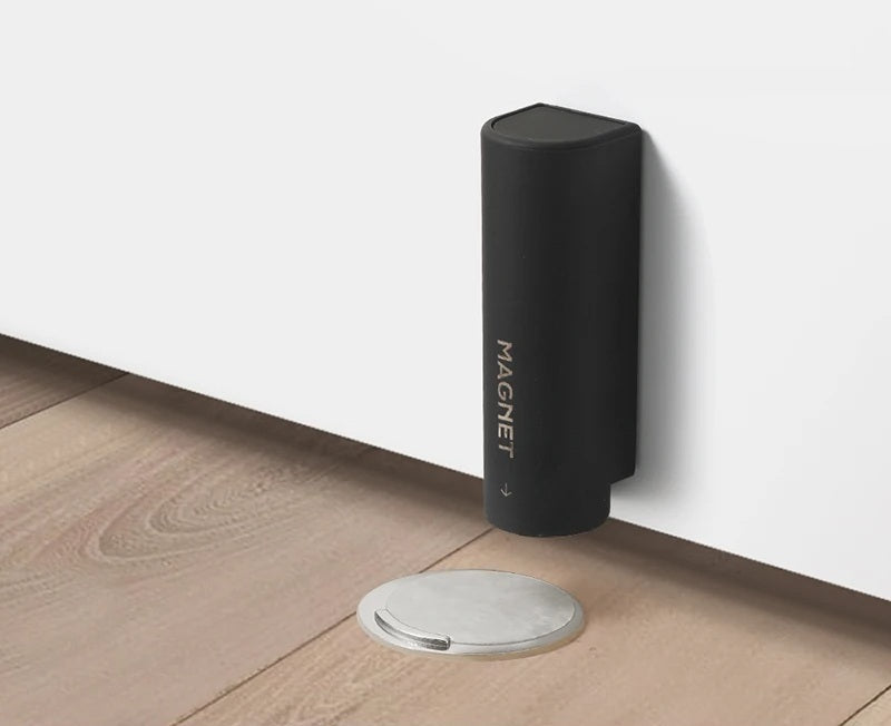 Magnetic Door Stopper & Wall Protector – Sleek Hidden Door Hardware That Silently Stops Impact and Elevates Home Aesthetics