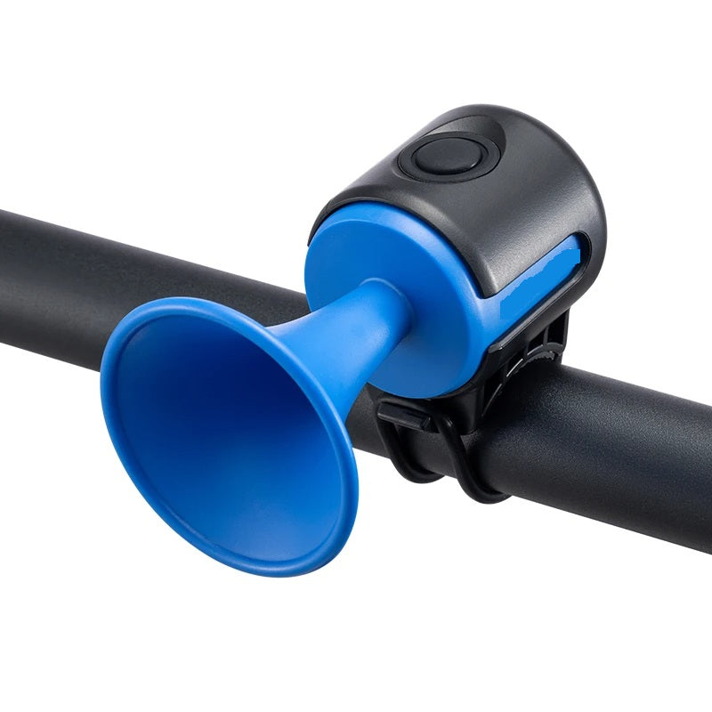 Electric Bike Horn – Loud Waterproof Bicycle Bell for Safety with Clear Alarm Sound for Day & Night Riding