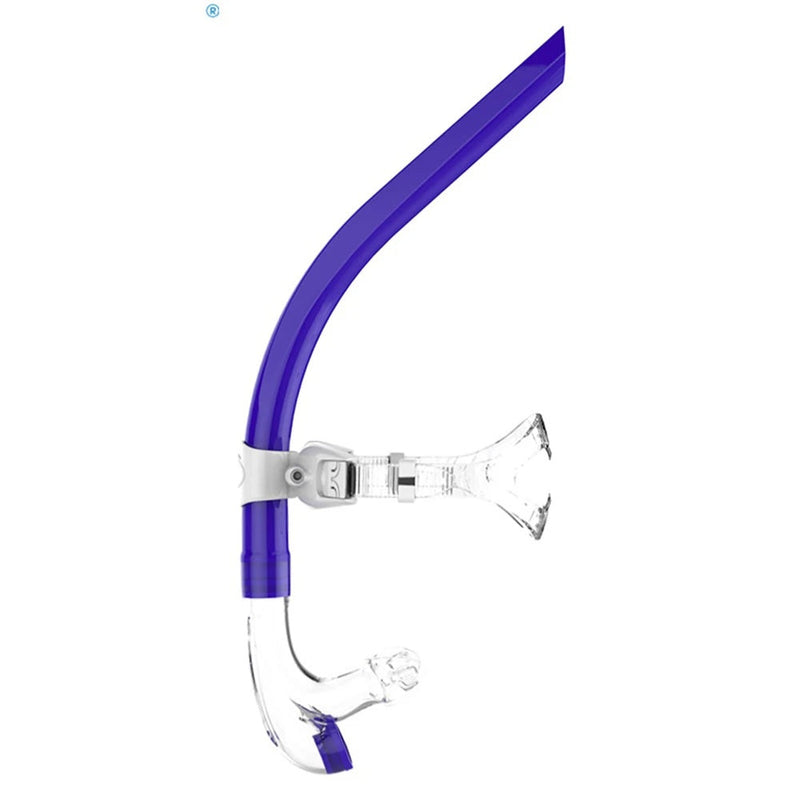 Front Head Silicone Snorkel Tube – Comfortable Breathing Trainer for Diving, Scuba, and Swimming Practice with Underwater Performance Focus