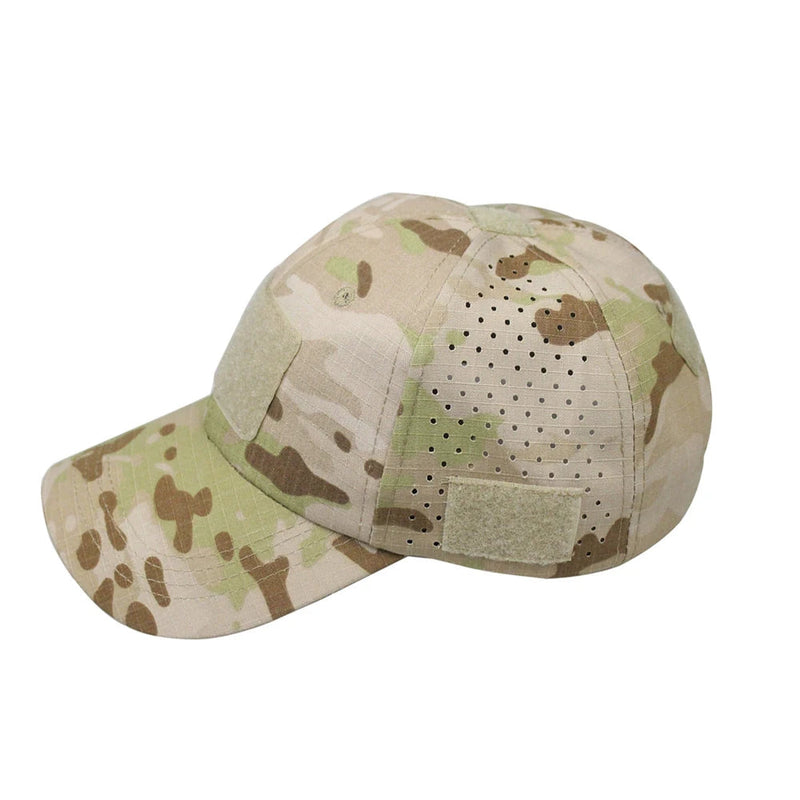 Men’s Camouflage Baseball Cap – Breathable UV Sun Hat for Hunting, Hiking, Fishing, Beach Sports & Outdoor Protection