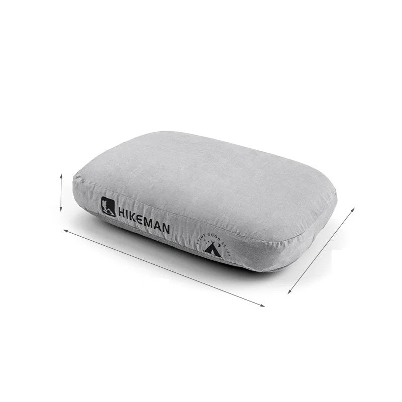 Portable Memory Foam Camping Pillow – Ergonomic Travel Neck Cushion with Slow Rebound for Restful Sleep Outdoors or Office Breaks