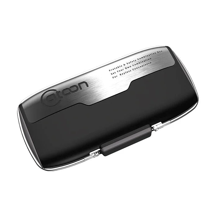 Portable Mini Security Safe – Password Lock Storage Box with Wire Rope for Jewelry, Cards, Cash & Phone Safety on the Go