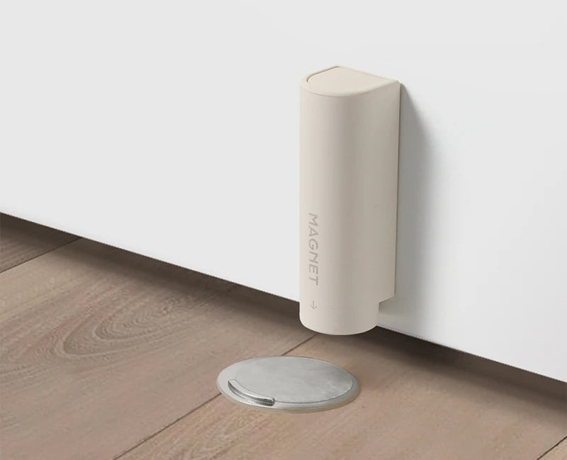 Magnetic Door Stopper & Wall Protector – Sleek Hidden Door Hardware That Silently Stops Impact and Elevates Home Aesthetics