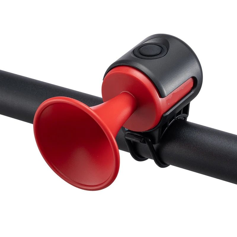 Electric Bike Horn – Loud Waterproof Bicycle Bell for Safety with Clear Alarm Sound for Day & Night Riding