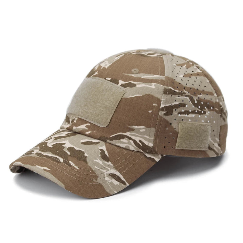 Men’s Camouflage Baseball Cap – Breathable UV Sun Hat for Hunting, Hiking, Fishing, Beach Sports & Outdoor Protection