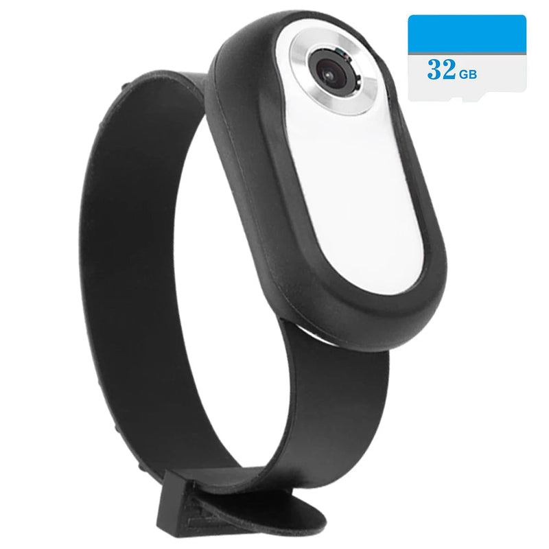 Dog Tracking Collar Camera – HD 1080P WiFi-Free Pet Camera with 32G Card for Real-Time Security & Birthday Memories of Cats & Dogs