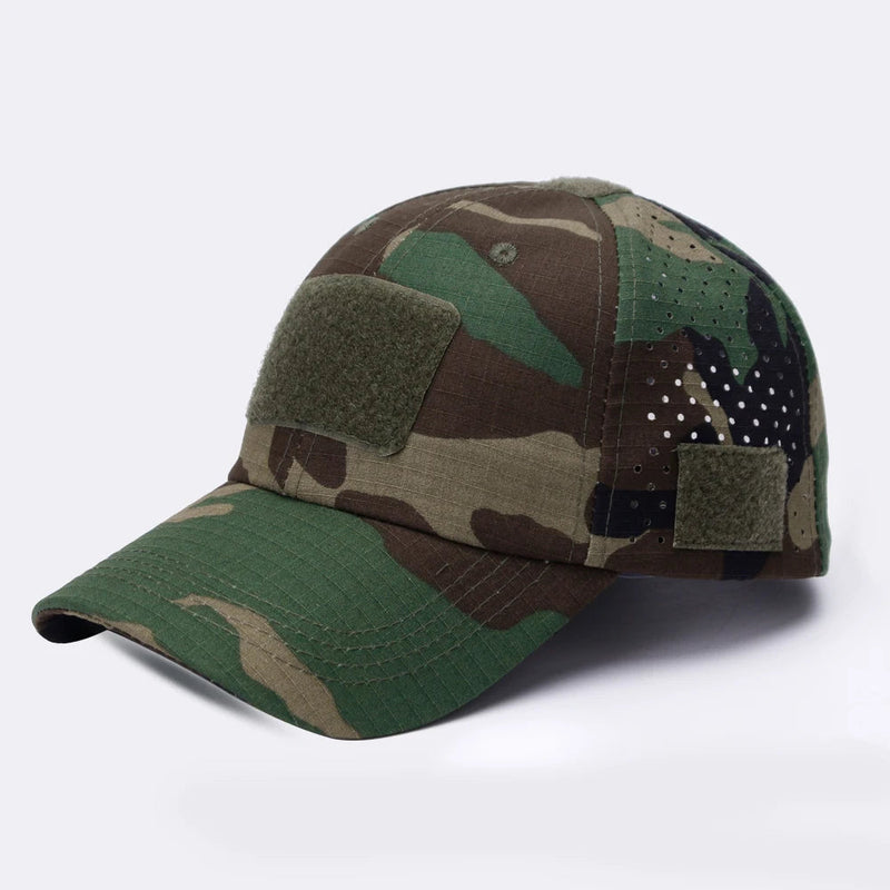 Men’s Camouflage Baseball Cap – Breathable UV Sun Hat for Hunting, Hiking, Fishing, Beach Sports & Outdoor Protection
