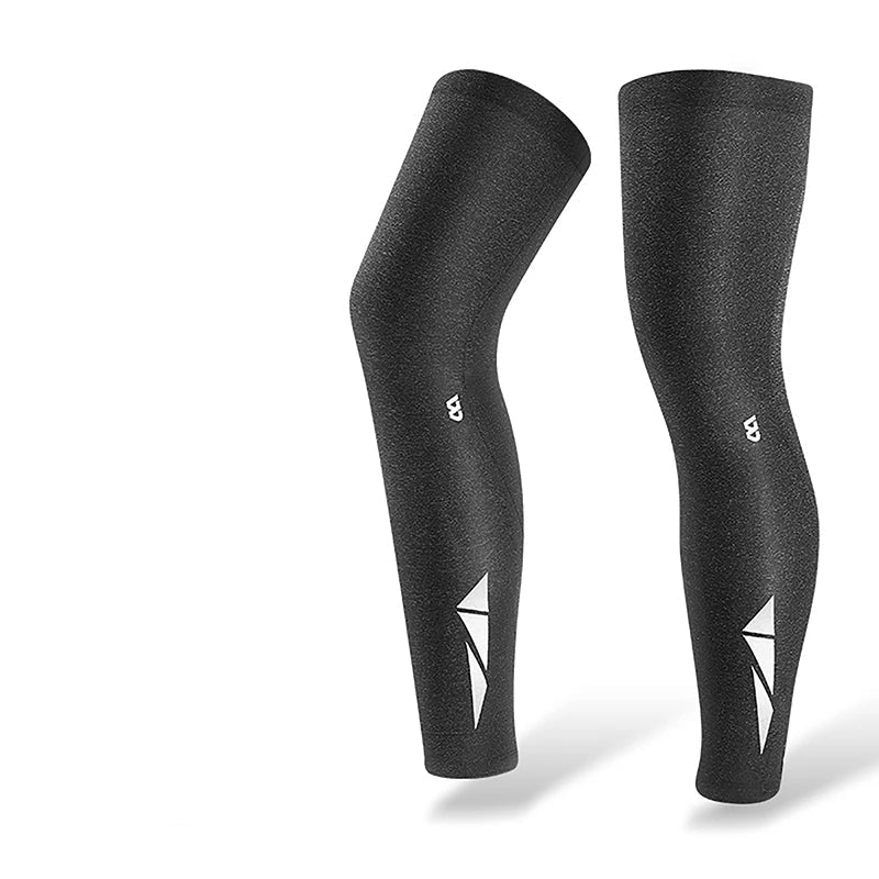 Cycling Leg Covers – Breathable Ice Silk Protectors for Outdoor Sports Safety