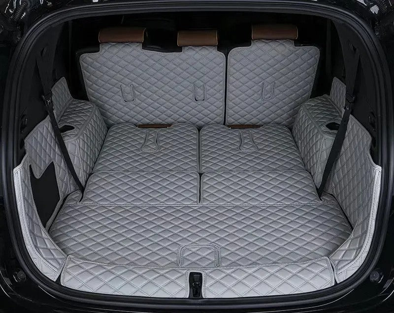 Custom-Fit Car Trunk Mats – Waterproof Boot Carpets for 7-Seater Models Car