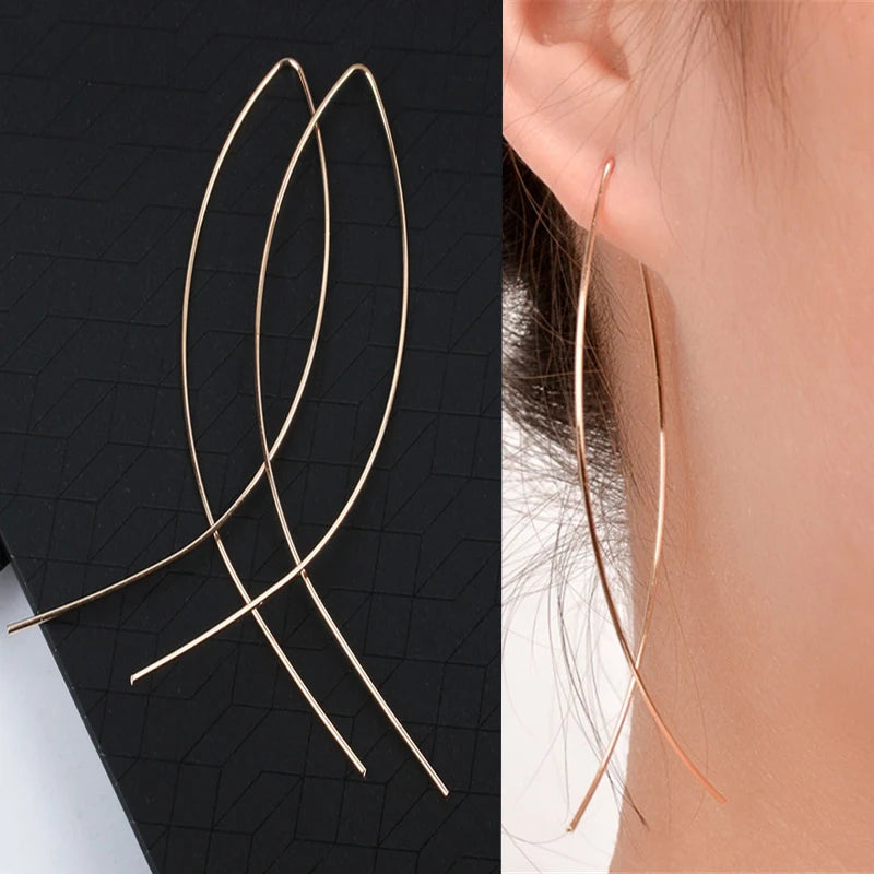 Crystal Star Tassel Dangle Earrings – Elegant Drop Jewelry with Micro-Set Sparkle for Glamorous Parties & Gifts