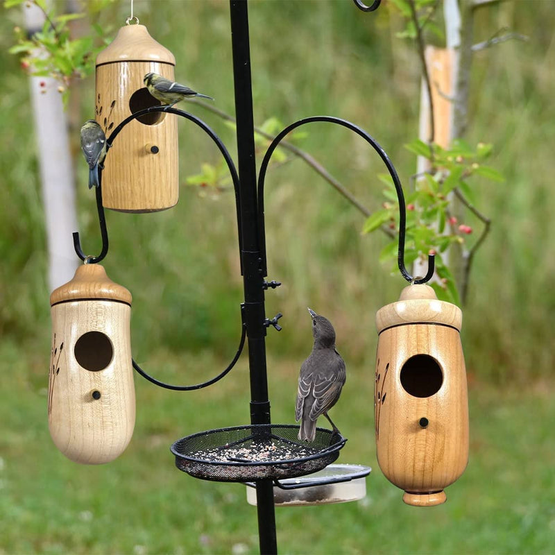 Wooden Hummingbird House