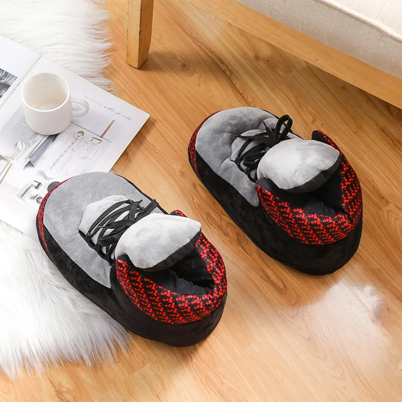 Winter Unisex Cotton House Slippers – One Size Cozy Sneakers for Men & Women Indoor Comfort & Warmth