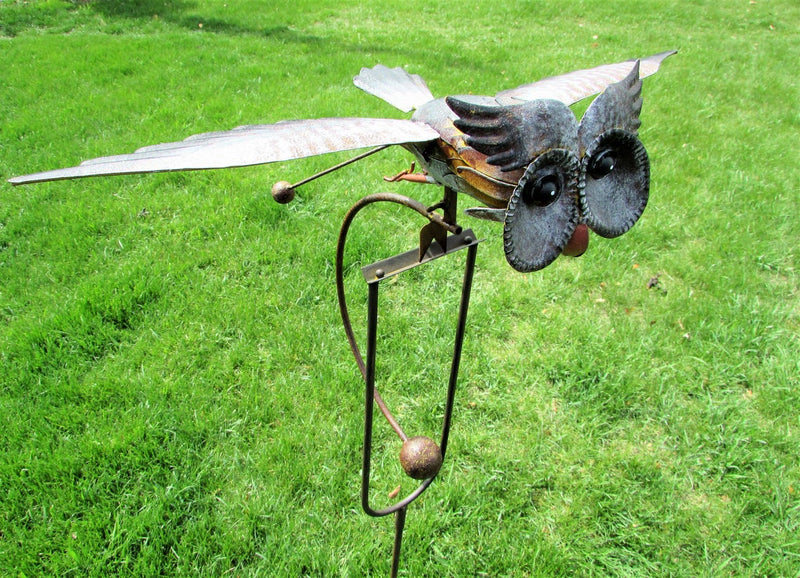 1:1 life-like-Garden Art-bird Garden patio decoration, large metal eagle large metal yard rooster garden decor