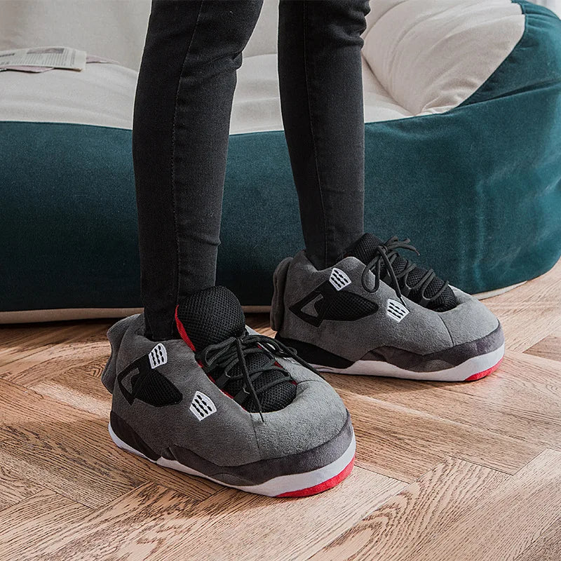 Winter Unisex Cotton House Slippers – One Size Cozy Sneakers for Men & Women Indoor Comfort & Warmth