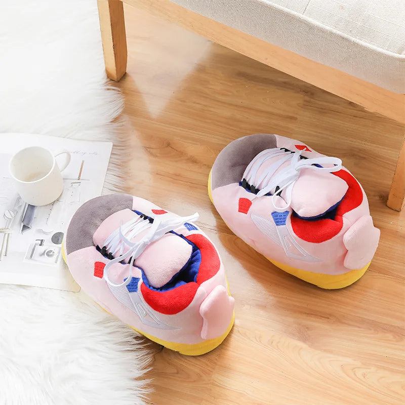Winter Unisex Cotton House Slippers – One Size Cozy Sneakers for Men & Women Indoor Comfort & Warmth