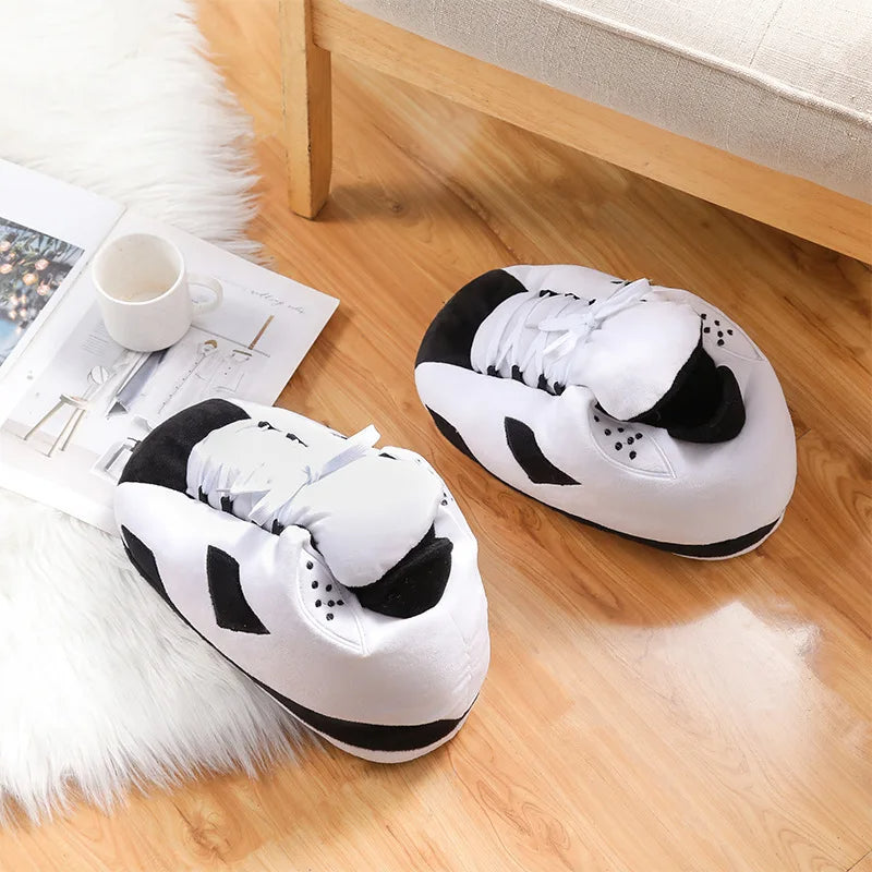 Winter Unisex Cotton House Slippers – One Size Cozy Sneakers for Men & Women Indoor Comfort & Warmth