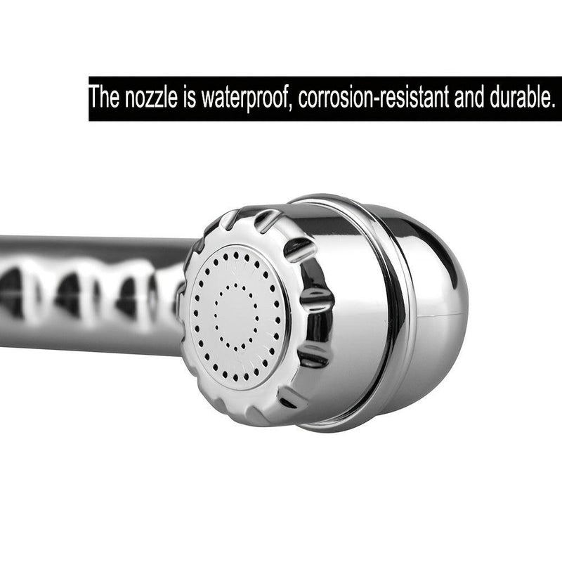 1PC Camper Accessories Adjustable Water Proof Supercharge RV Shower Head Apply To Outdoor Camping Car, Nozzle Durable