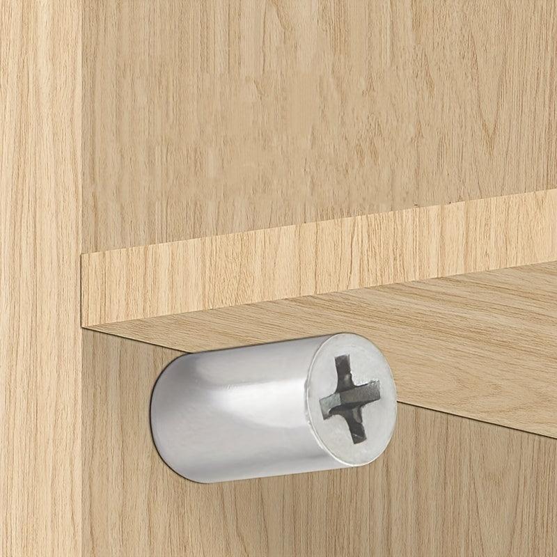 8 Self Tapping Screws, Integrated Partition Plate, Fastener, Wardrobe, Fixed Support, Hardware Accessories, Shelf, Fastener Holder
