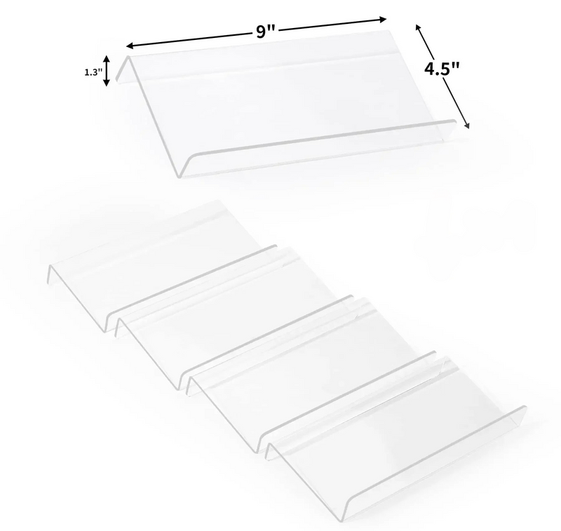 Acrylic Spice Drawer Organizer – Space-Saving Kitchen Storage with 4/8 Tier Drawers