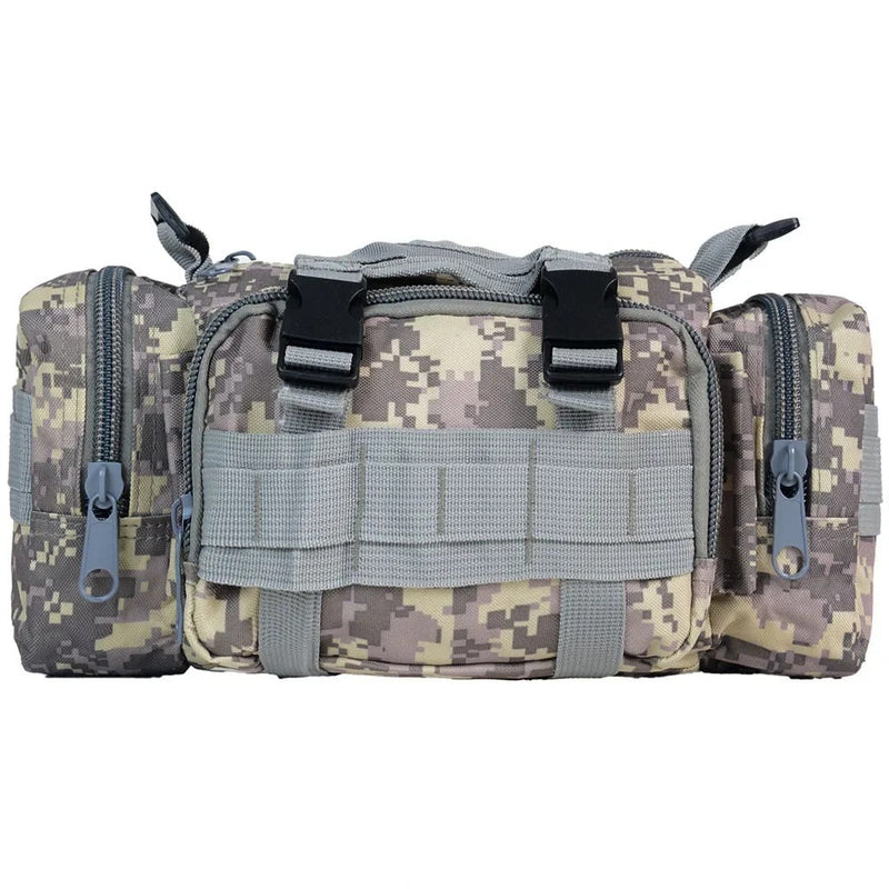 Waterproof Waist Fanny Pack for Men – Sling Shoulder Bag for Hiking, Fishing, Climbing, and Outdoor Adventures in Rugged Style