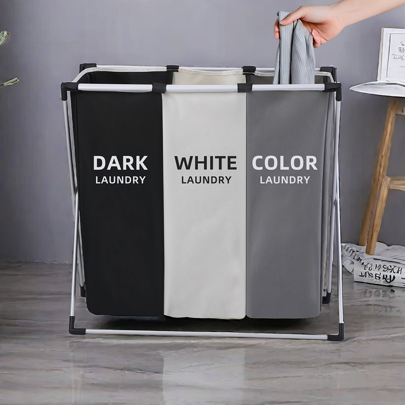 Large Laundry Basket Hamper – Lightweight, Foldable Clothes Storage Bin for Dorm Rooms, Homes, and Hassle-Free Daily Organization