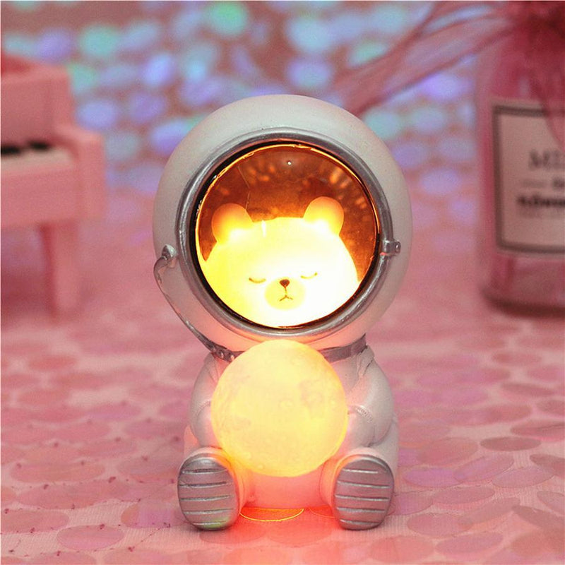 Cute Pet Astronaut Night Light