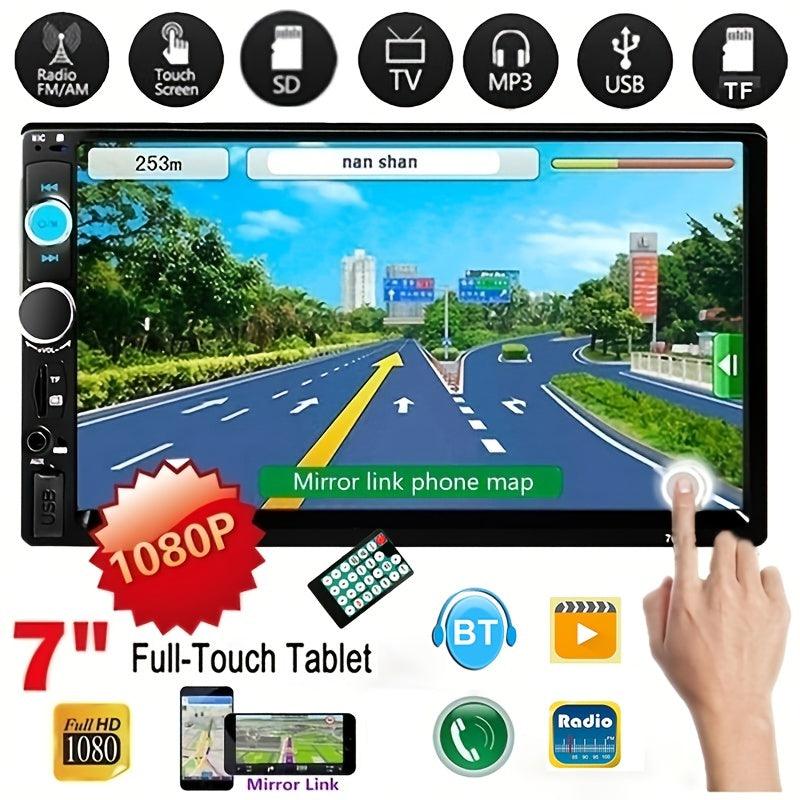 2 Din 7 Inch Car Stereo Touch Screen Multimedia MP5 Radio