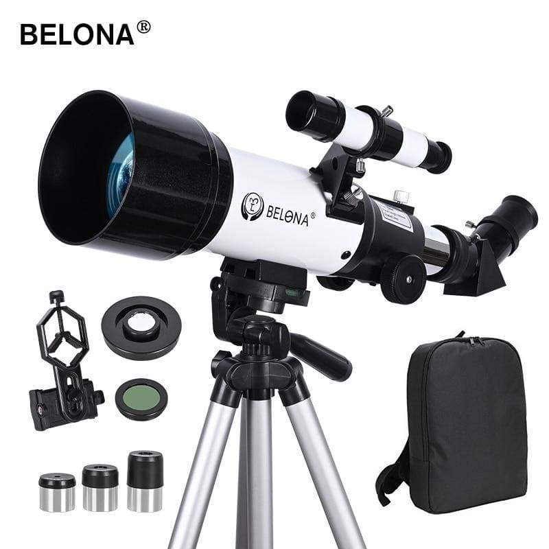 HD 70400 Monocular Telescope | Astronomical Telescope with Tripod | Bird and Moon Watching Telescope with Tripod | Belona NovaScope