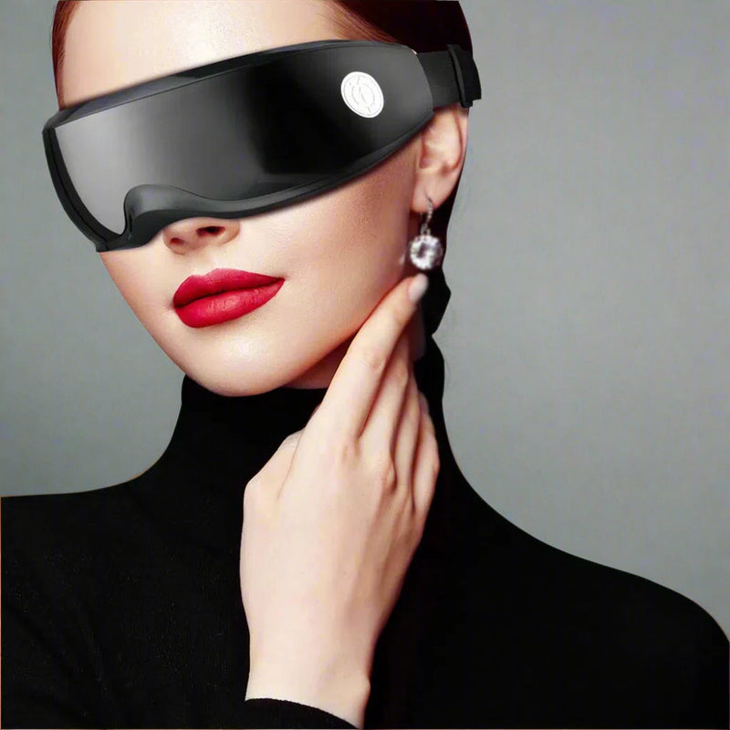 Smart Eye Massager with Magnetic Therapy – 9 Modes of Vibration for Deep Eye Relaxation and Fatigue Relief Anytime