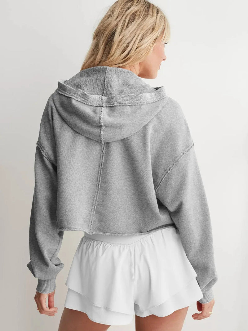 Trendy Knitted Hooded Sweatshirt – Loose Fit Lantern Long Sleeve Bape-Style Pullover for Spring & Autumn Cool