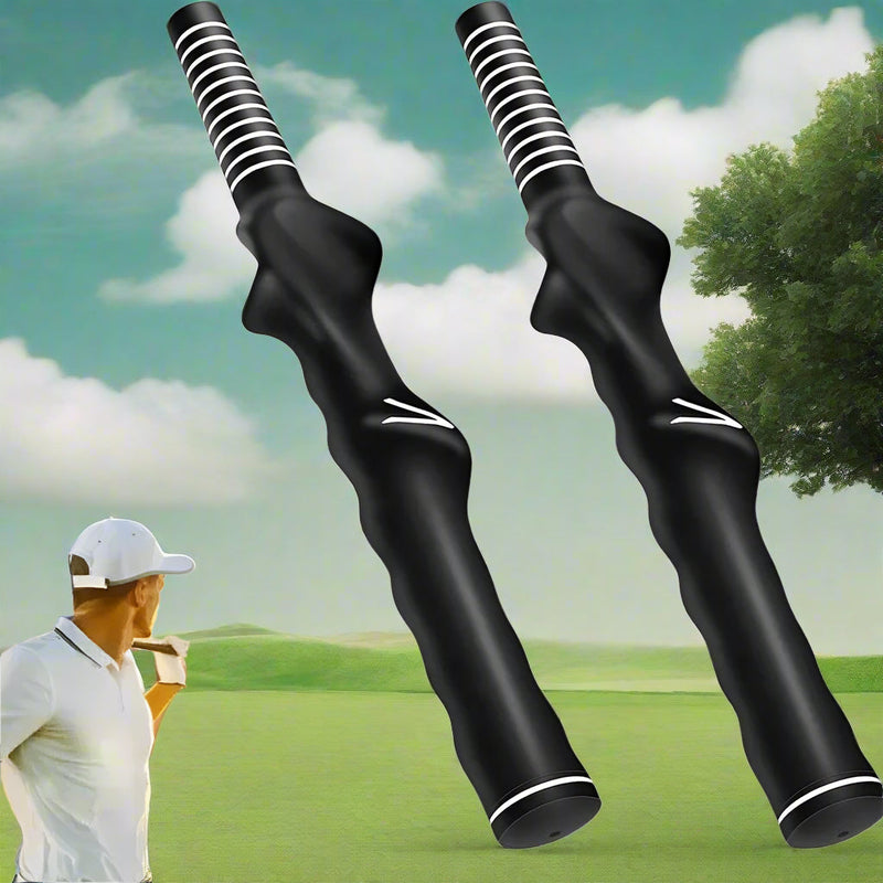 Golf Club Grips – Standard Rubber Swing Training Grip for Right and Left-Handed Golfers, Teaching Aid