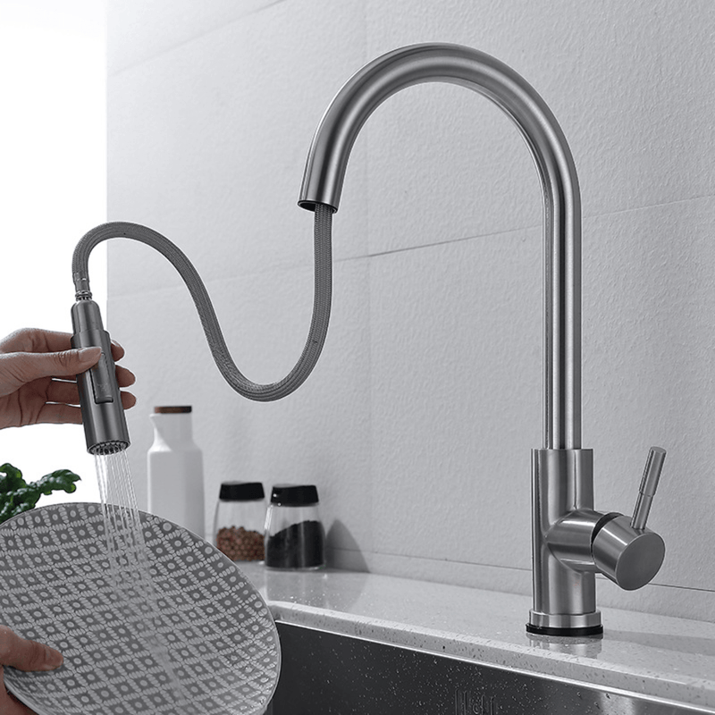 Imperium Touch Control Dual Function Pull Out Spout Kitchen Faucet