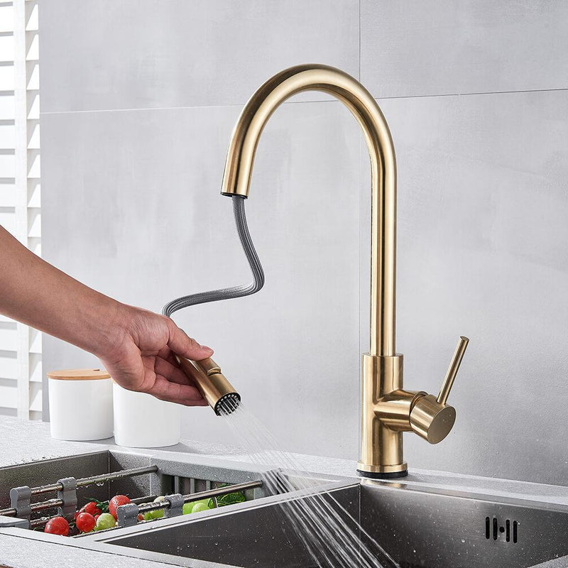 Imperium Touch Control Dual Function Pull Out Spout Kitchen Faucet